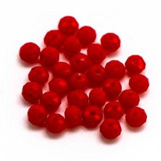 Бусины рондели 2мм, оранжевый